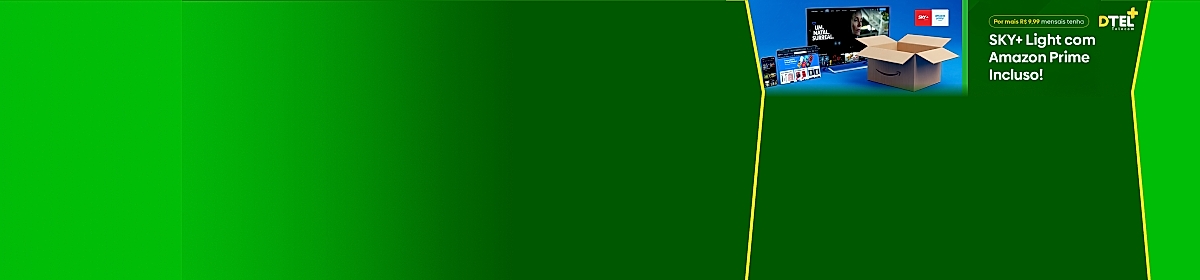 Imagem promocional da Dtel com destaque para internet fibra óptica